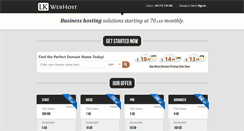 Desktop Screenshot of lkwebhost.com